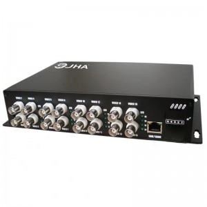 16ch video Tx Optical Video Transmitter and Receiver JHA-D16TV-20