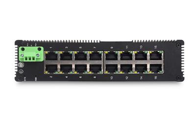 16 10/100/1000TX |  Onverwalte Industriell Ethernet Schalter JHA-IG016H