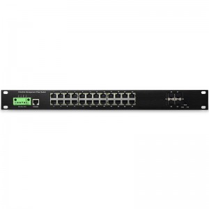 4*10G Fiber Port+24*10/100/1000Base-T Managed Industrial Ethernet Switch JHA-MIW4G024H